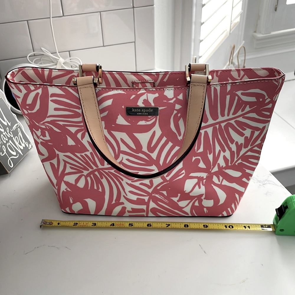 Kate Spade New York Pink Hawaiian Handbag